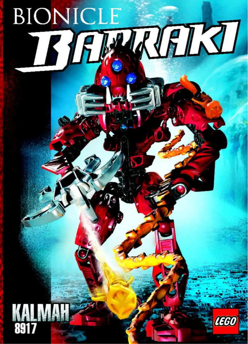 Page 1 of the manual User Manual Lego Bionicle 8917