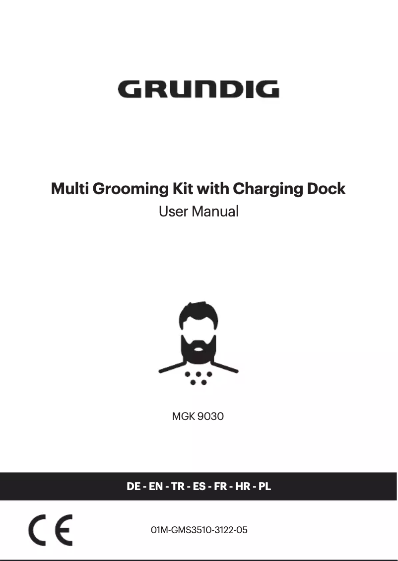 Page 1 of the manual User Manual Grundig ProClub MGK 9030