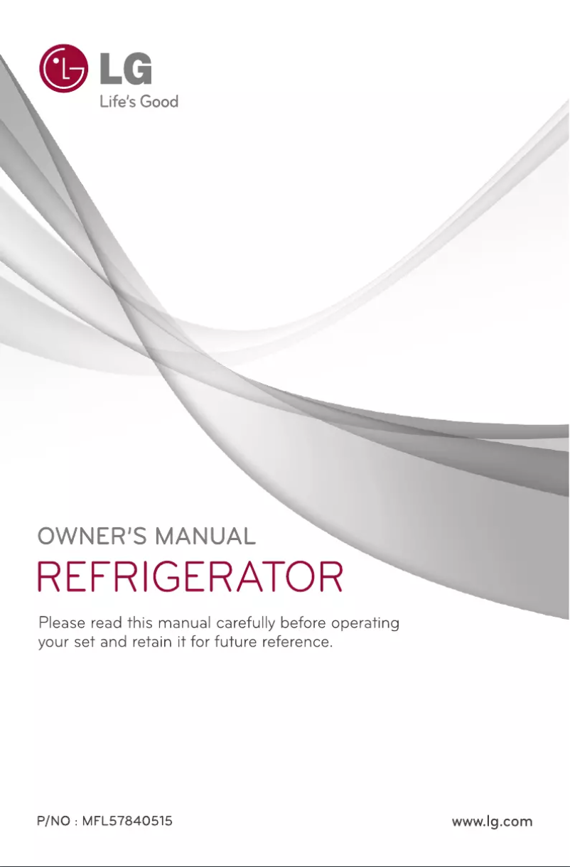 First page image of the manual for GL-P322RPJL