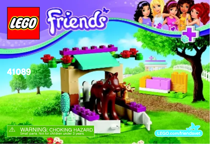 First page image of the manual for Friends 41089