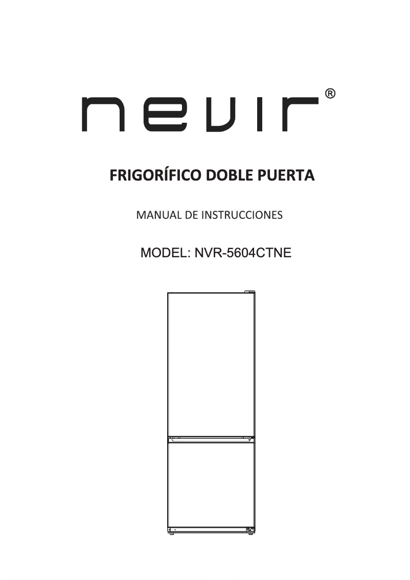 First page image of the manual for NVR-5604CTNE