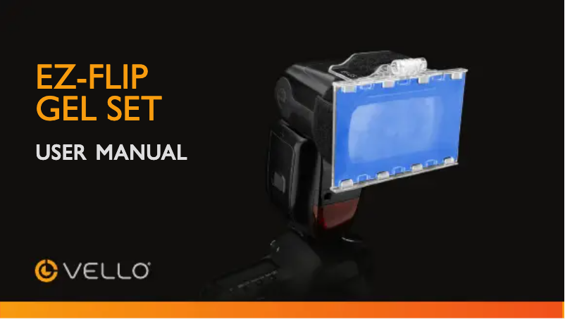 Page 1 of the manual User Manual Vello EF-GS