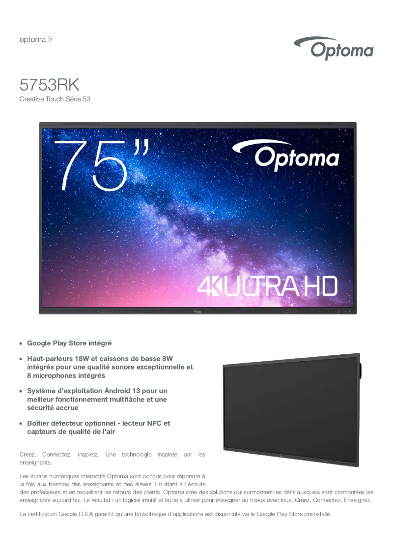 First page image of the manual for 5753RK