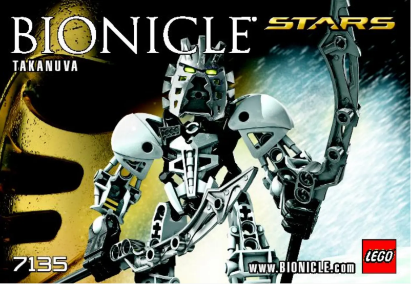 Page 1 of the manual User Manual Lego Bionicle 7135