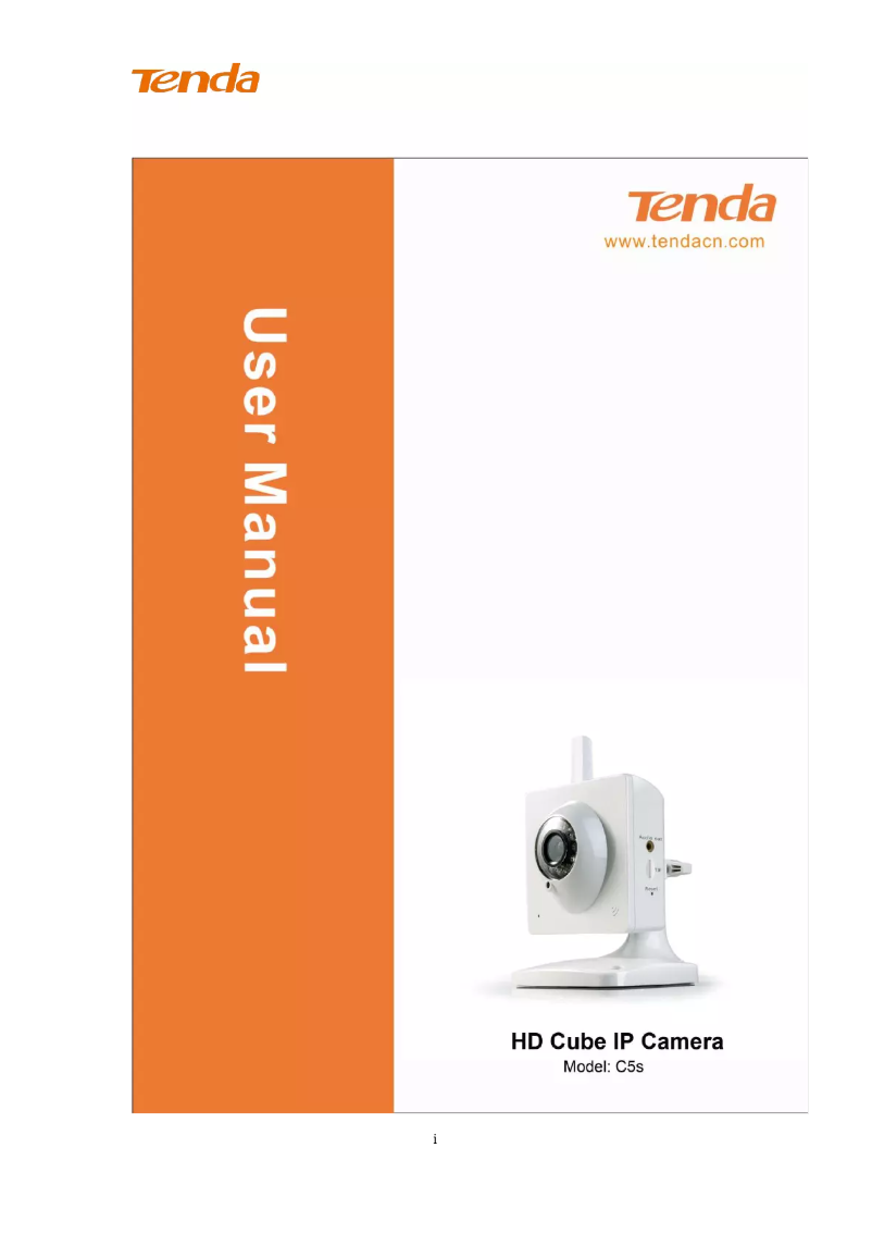 Image de la première page du manuel de l'appareil C5s