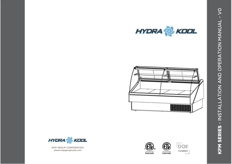 First page image of the manual for KFM-SC-80-S