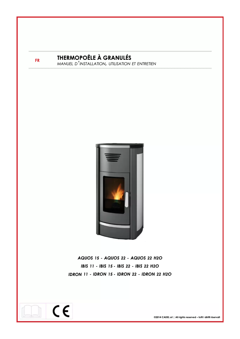 First page image of the manual for Idron 22