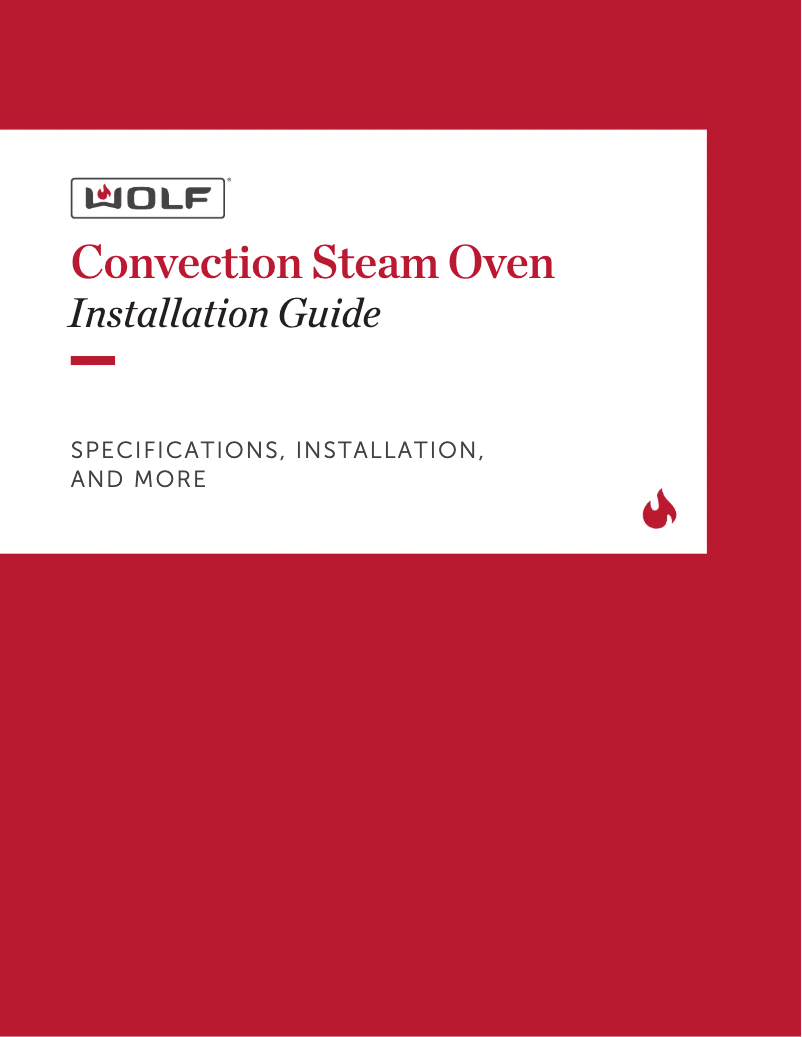 First page image of the manual for CSO3050PM