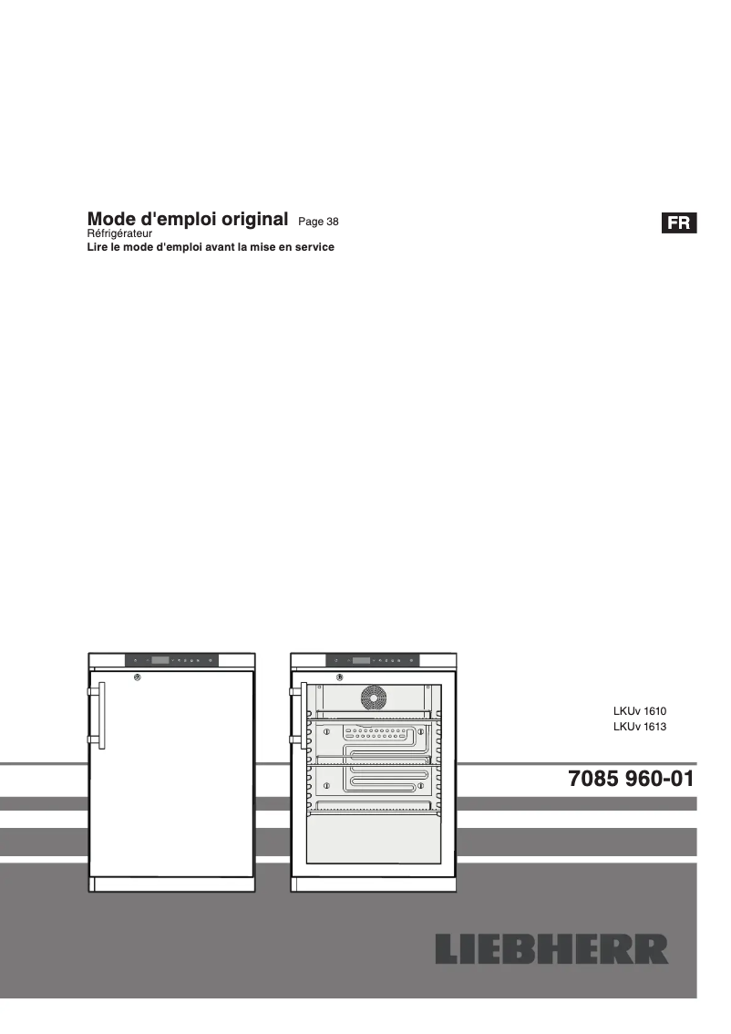 First page image of the manual for LKUv 1610 MediLine