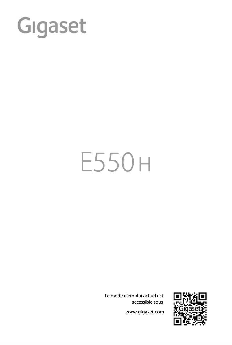 First page image of the manual for E550H