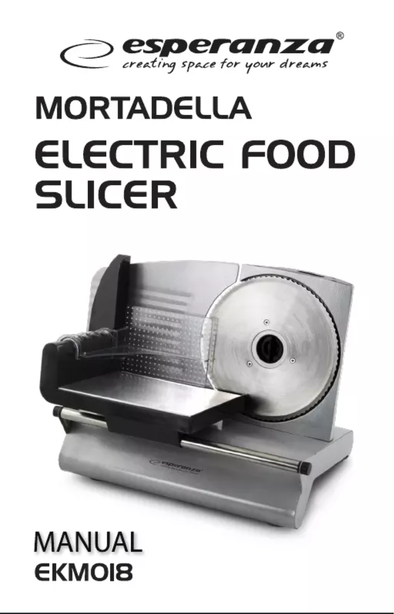 First page image of the manual for EKM018