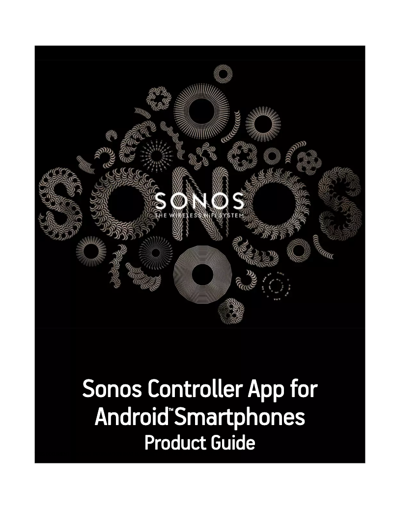 First page image of the manual for Controller App for Android-smartphones