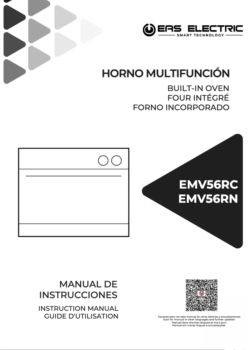 First page image of the manual for EMV56RC