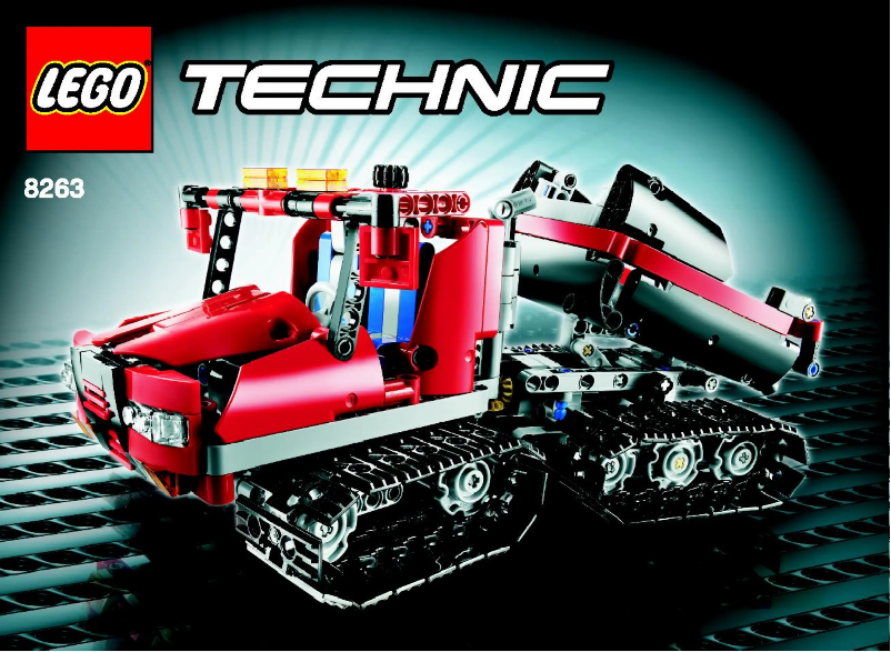 First page image of the manual for Snow Groomer