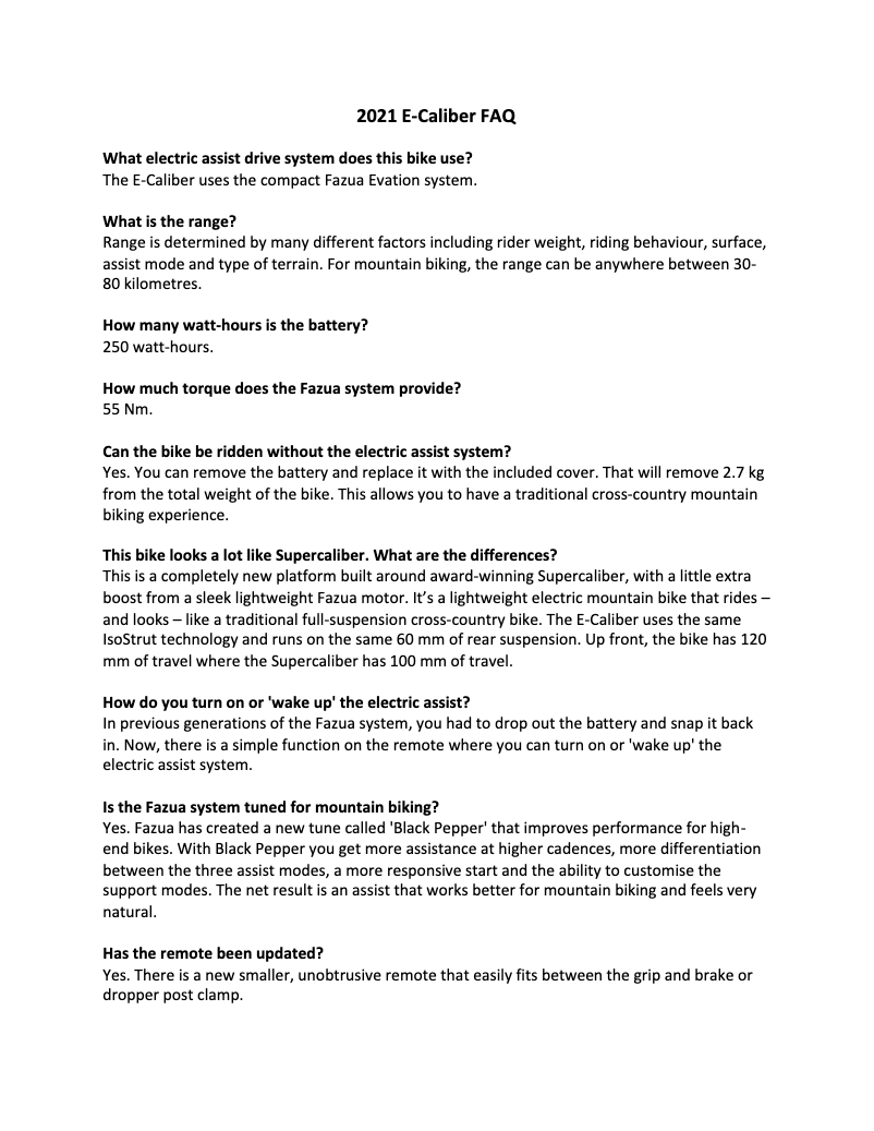 First page image of the manual for Madone SLR Gen 6