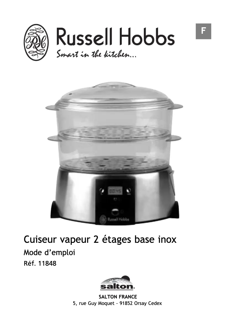 Page 1 of the manual User Manual Russell Hobbs 11848-56