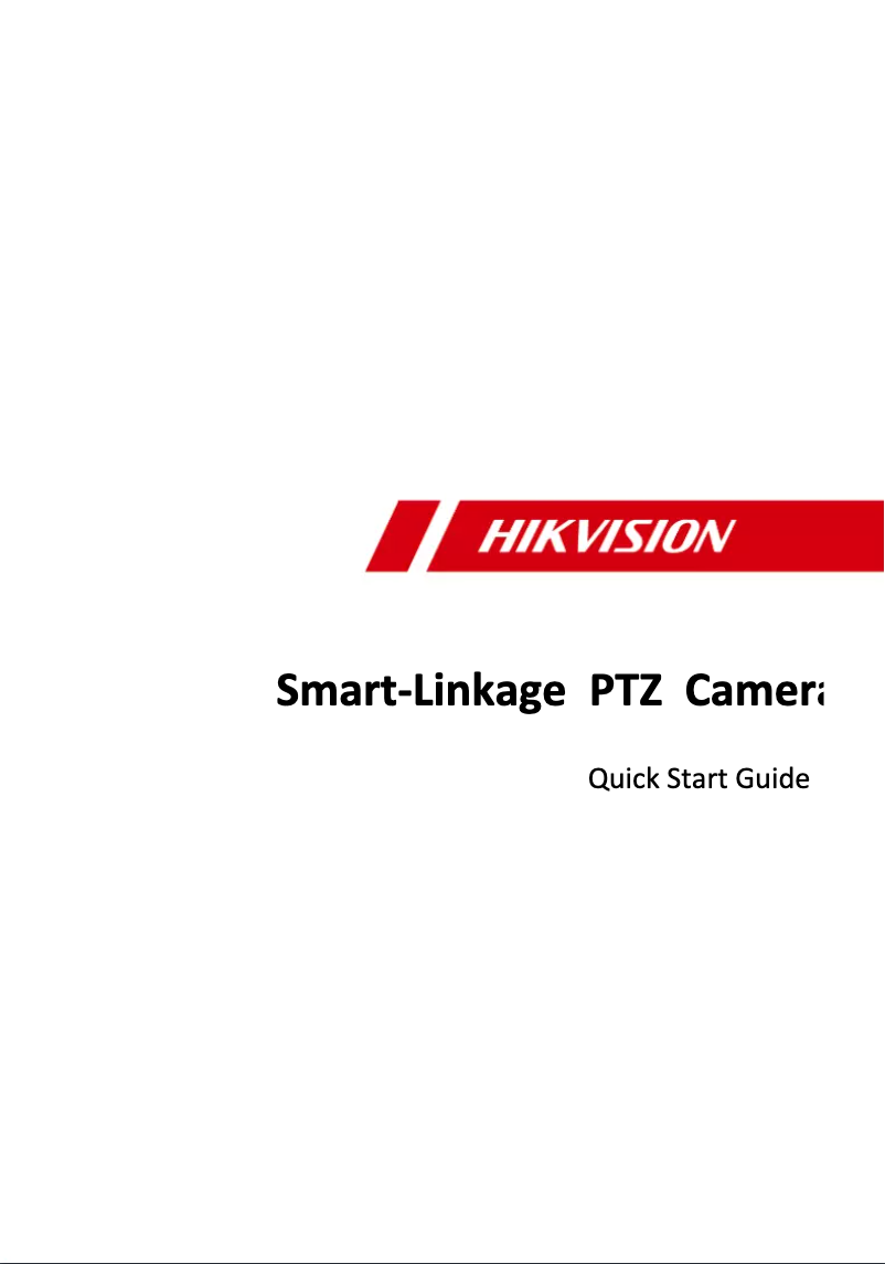 Page 1 of the manual Quick Start Guide Hikvision iDS-2SK7184MXS-D