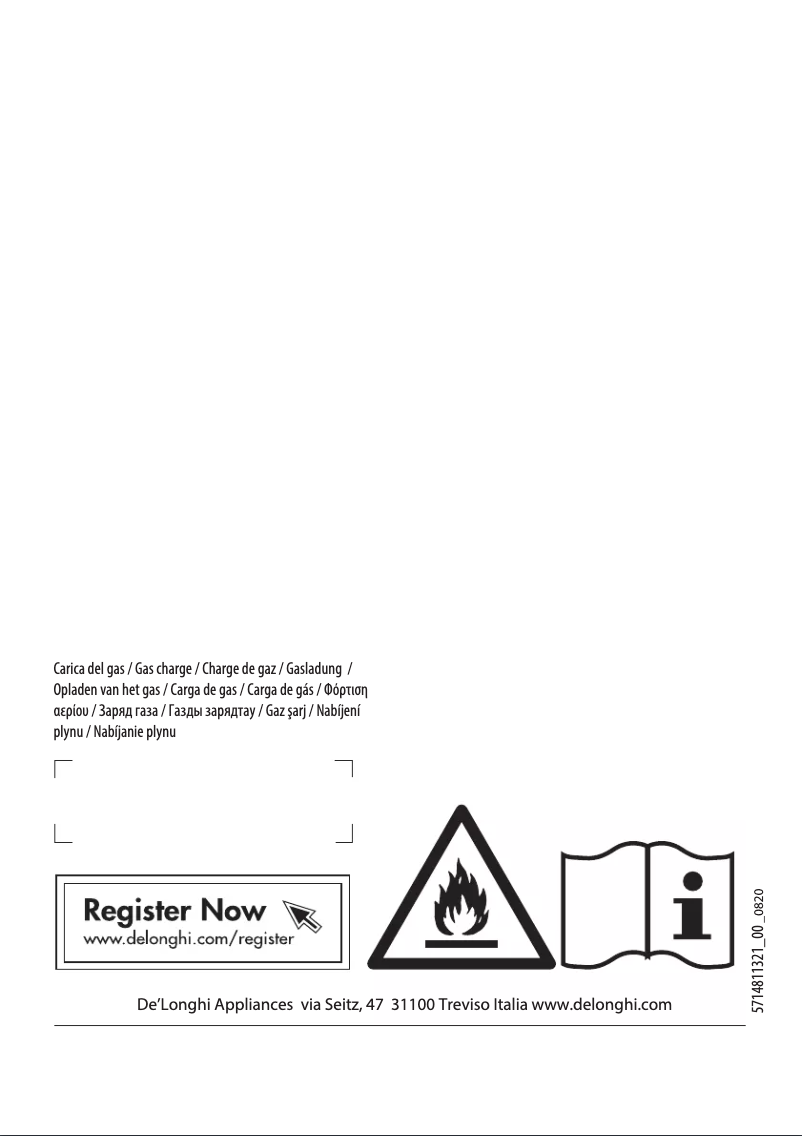 Page 1 of the manual User Manual DeLonghi Tasciugo AriaDry Multi DEXD216F