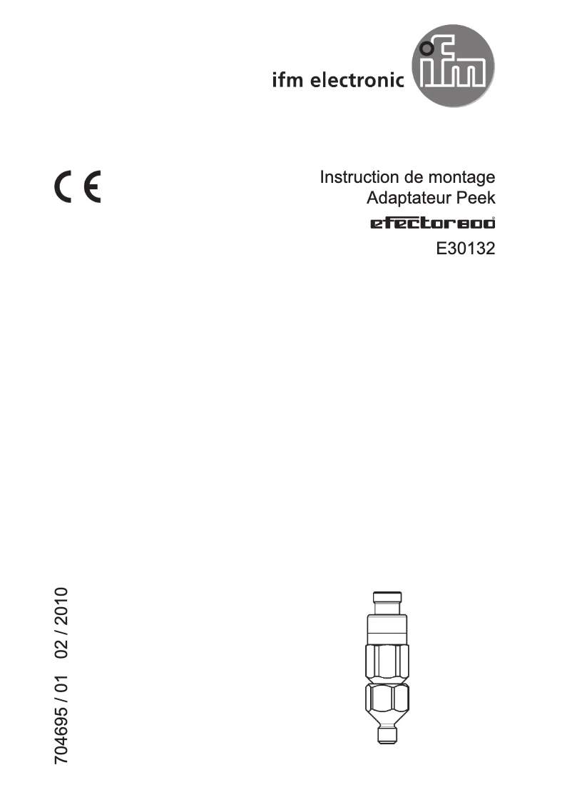 First page image of the manual for E30132