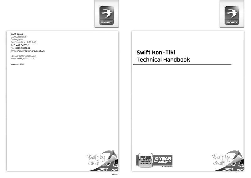 First page image of the manual for Kon-Tiki (2015)