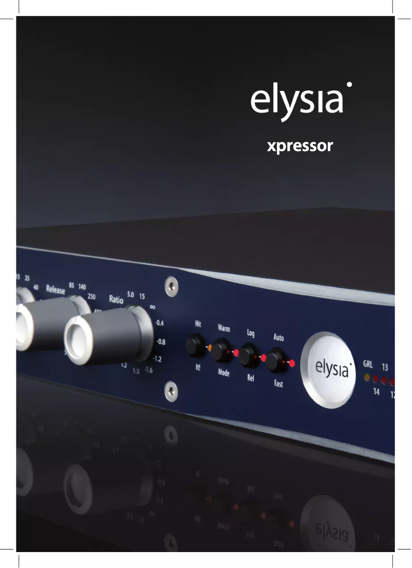 First page image of the manual for xpressor