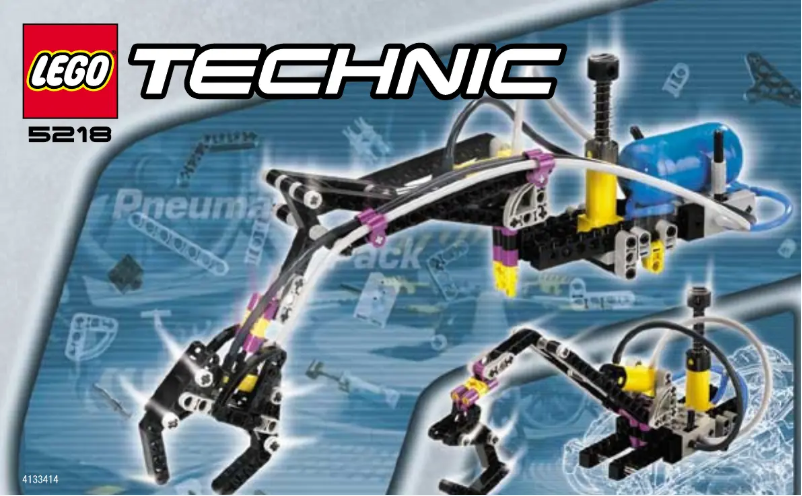 Page 1 of the manual User Manual Lego Pneumatic Pack