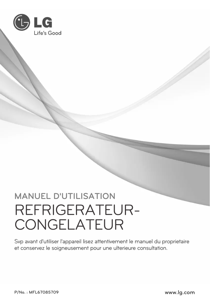 Page 1 of the manual User Manual LG GR-B802GLP