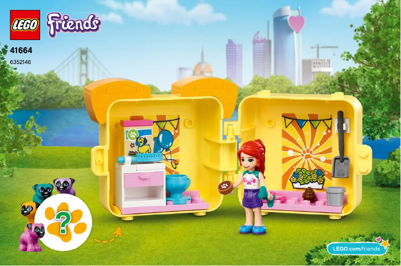 First page image of the manual for Friends 41664