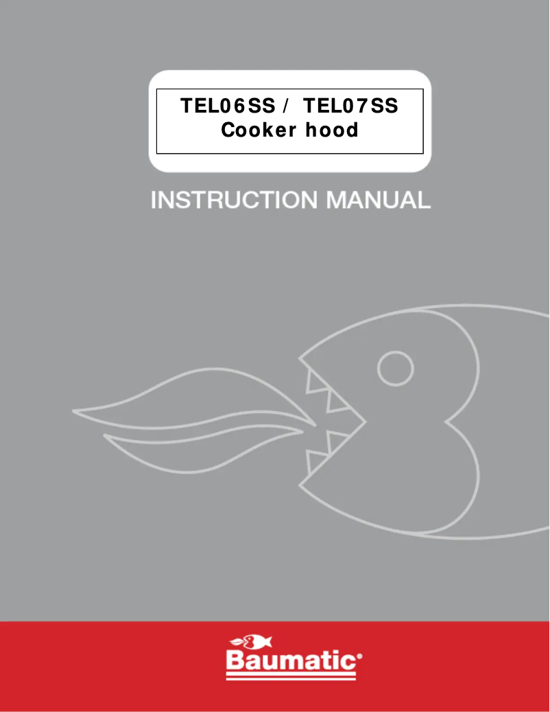 Page 1 of the manual User Manual Baumatic TEL06SS