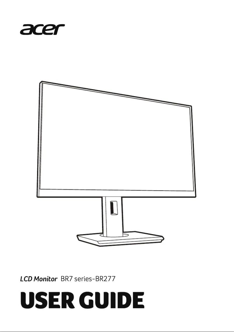 First page image of the manual for BR277