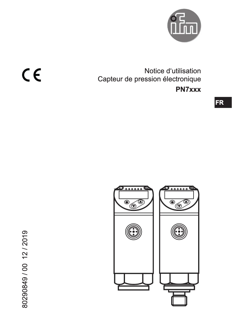 First page image of the manual for PN7593
