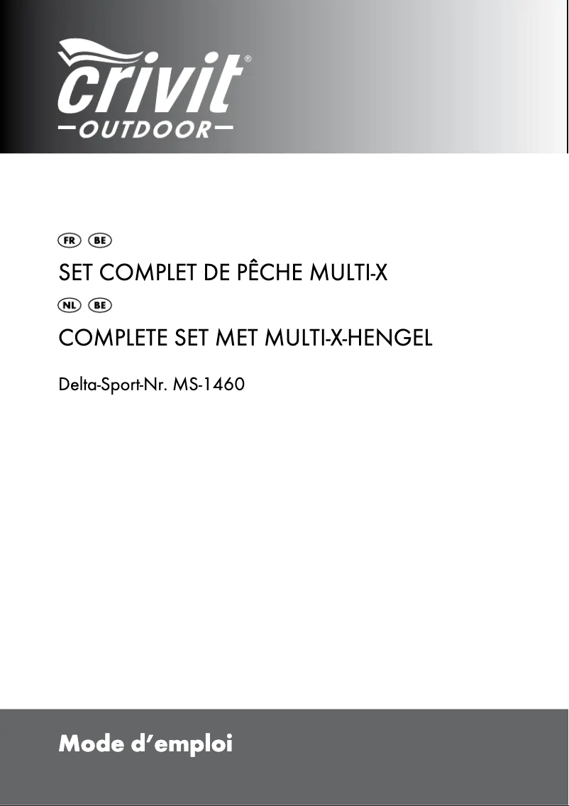 First page image of the manual for MS-1460