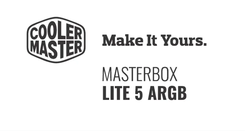 First page image of the manual for MasterBox Lite 5