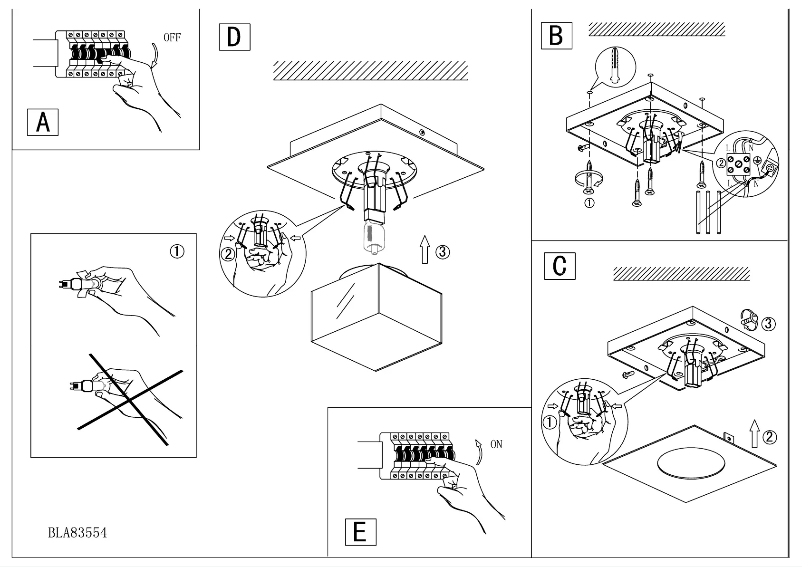 First page image of the manual for Bloc