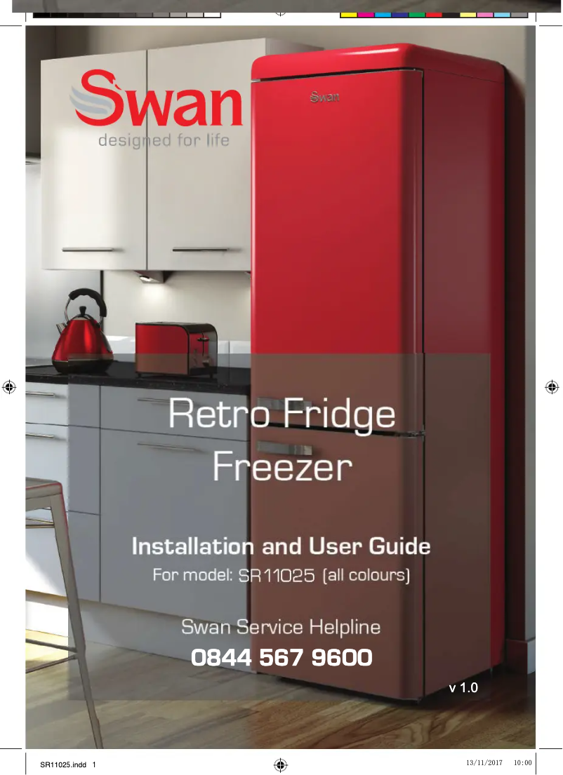 Image de la première page du manuel de l'appareil SR11025GRN