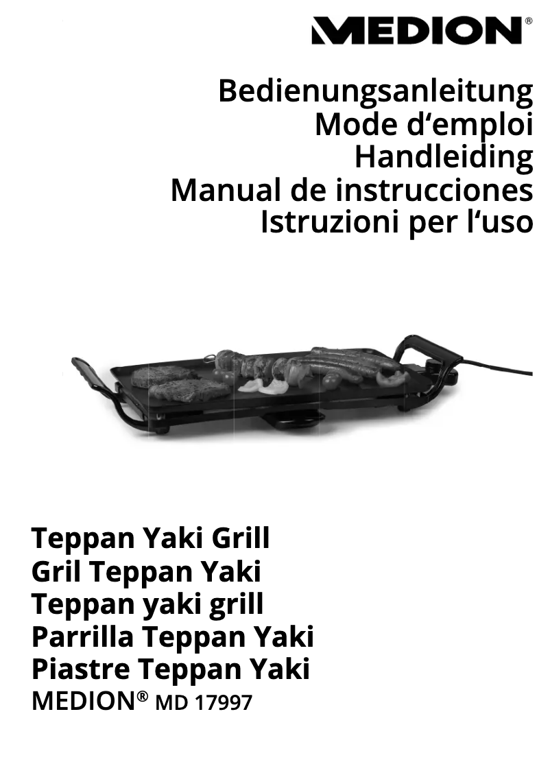 Page 1 of the manual User Manual Medion MD 17997