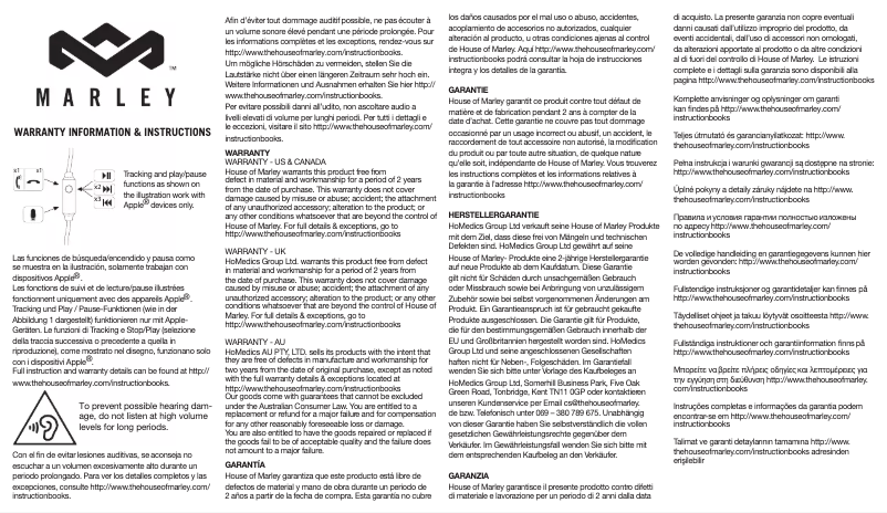 First page image of the manual for Positive Vibration 2.0