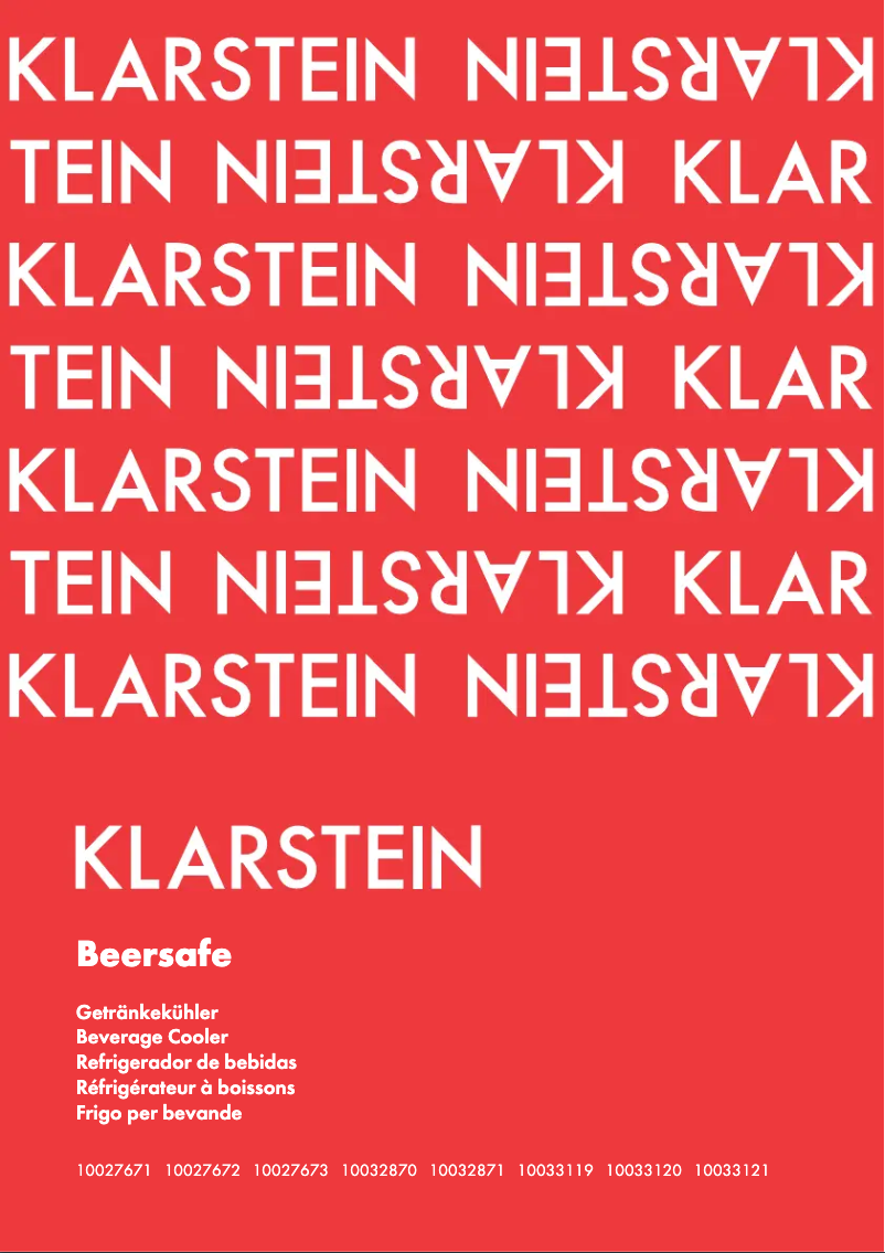 First page image of the manual for 10027671