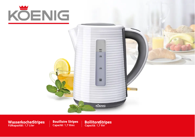 Page 1 of the manual User Manual Koenig B02138