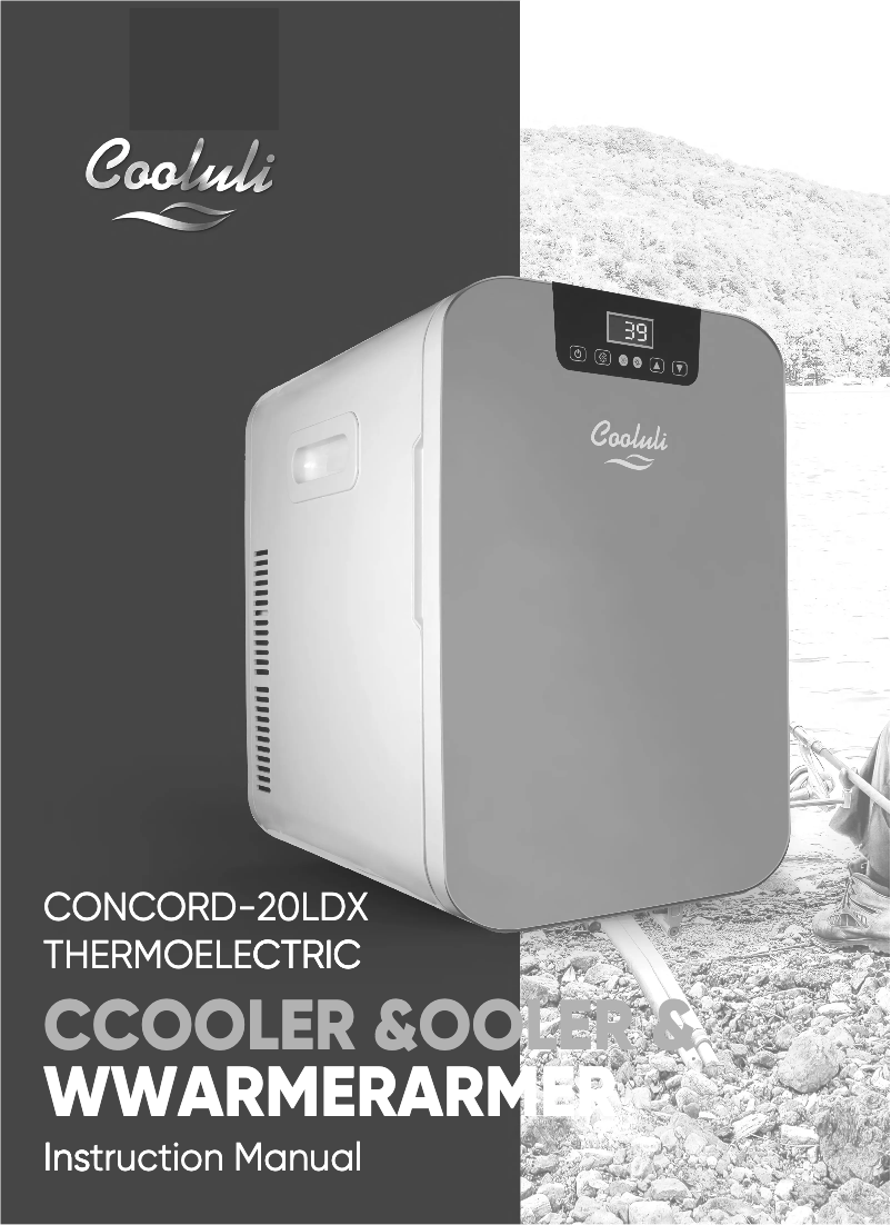 Page 1 of the manual User Manual Cooluli C20LDXP