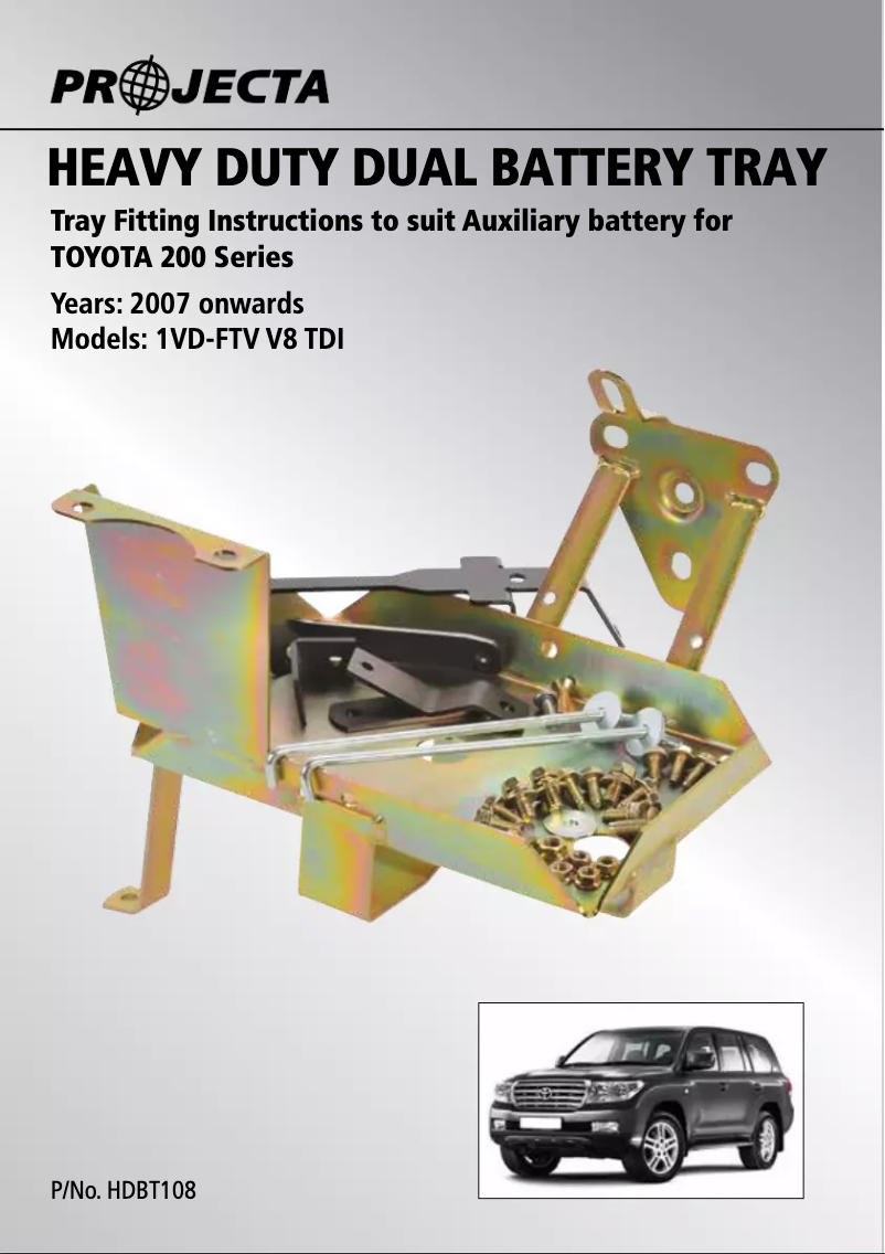 Image de la première page du manuel de l'appareil HDBT108