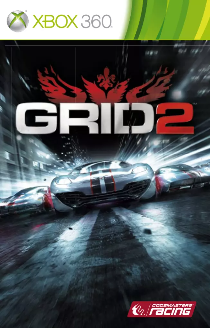 First page image of the manual for Grid 2 (Xbox 360)