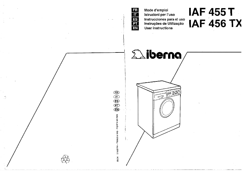 Page 1 of the manual User Manual Iberna LB IAF 456 TX