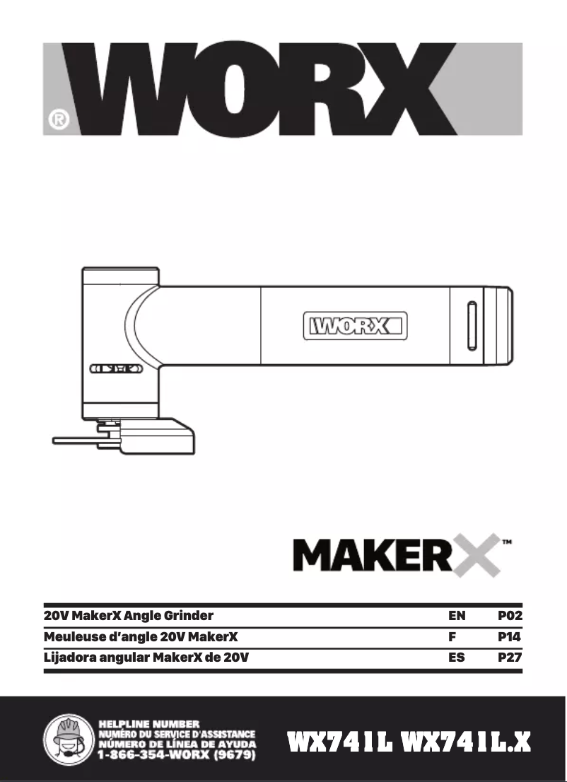First page image of the manual for WX741L.9
