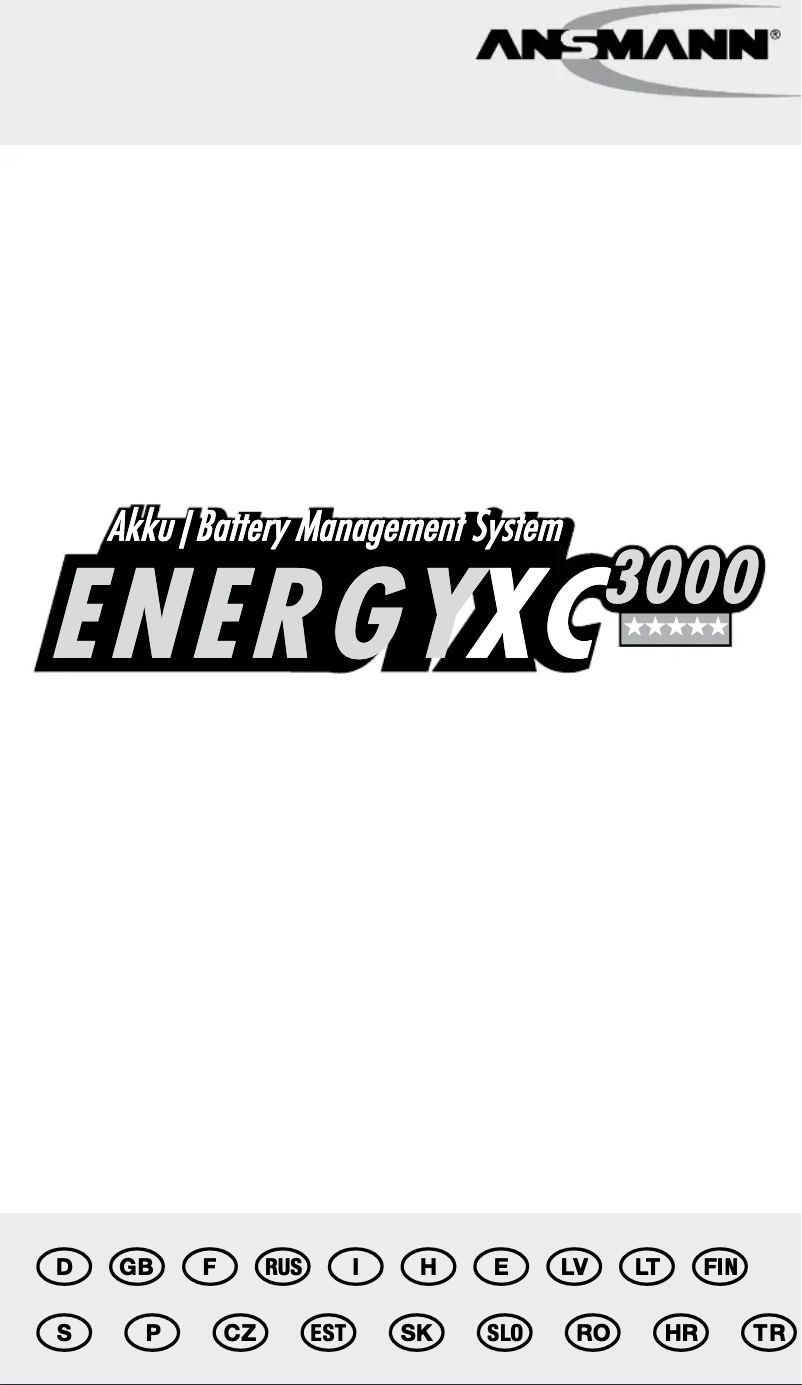 First page image of the manual for XC 3000