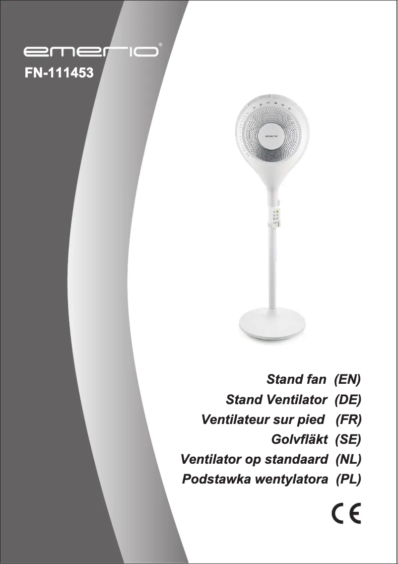 Page 1 of the manual User Manual Emerio FN-111453