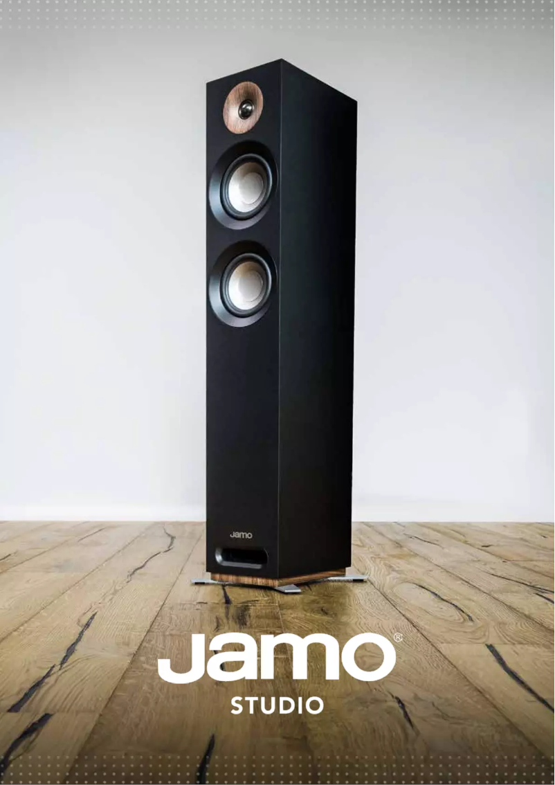 Page 1 of the manual Brochure Jamo S 809 HCS