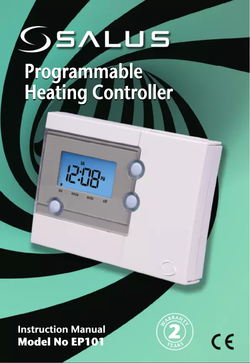 Page 1 of the manual User Manual Salus EP101