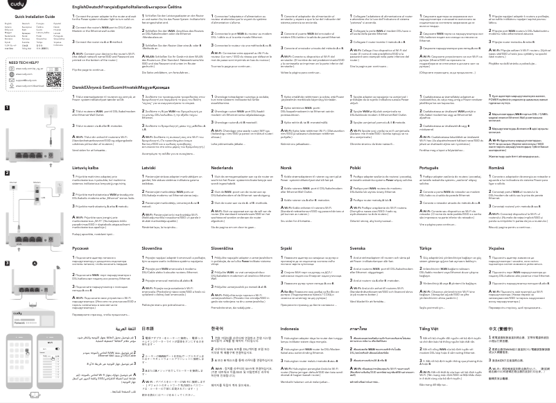 Image de la première page du manuel de l'appareil WR300