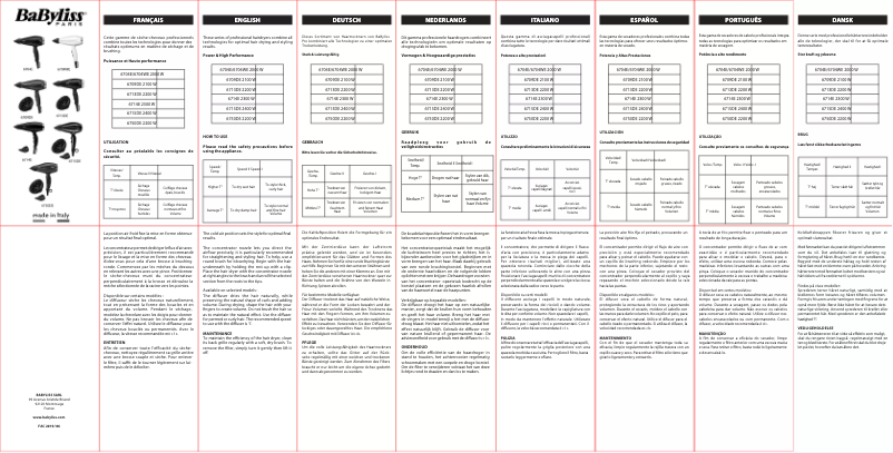 First page image of the manual for Super Pro 2300